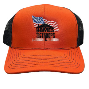 Orange Baseball Hat - Front