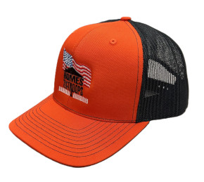 Orange Baseball Hat - Side
