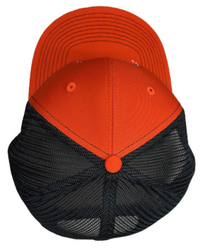 Orange Baseball Hat - Top