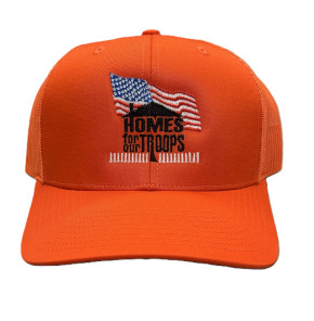 Orange Baseball Hat - Front